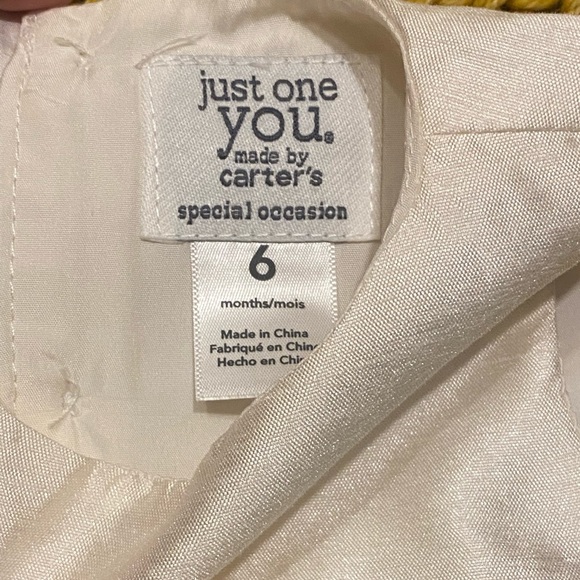 NWOT little girls gold polka dot tutu dress 6 months - Picture 4 of 5